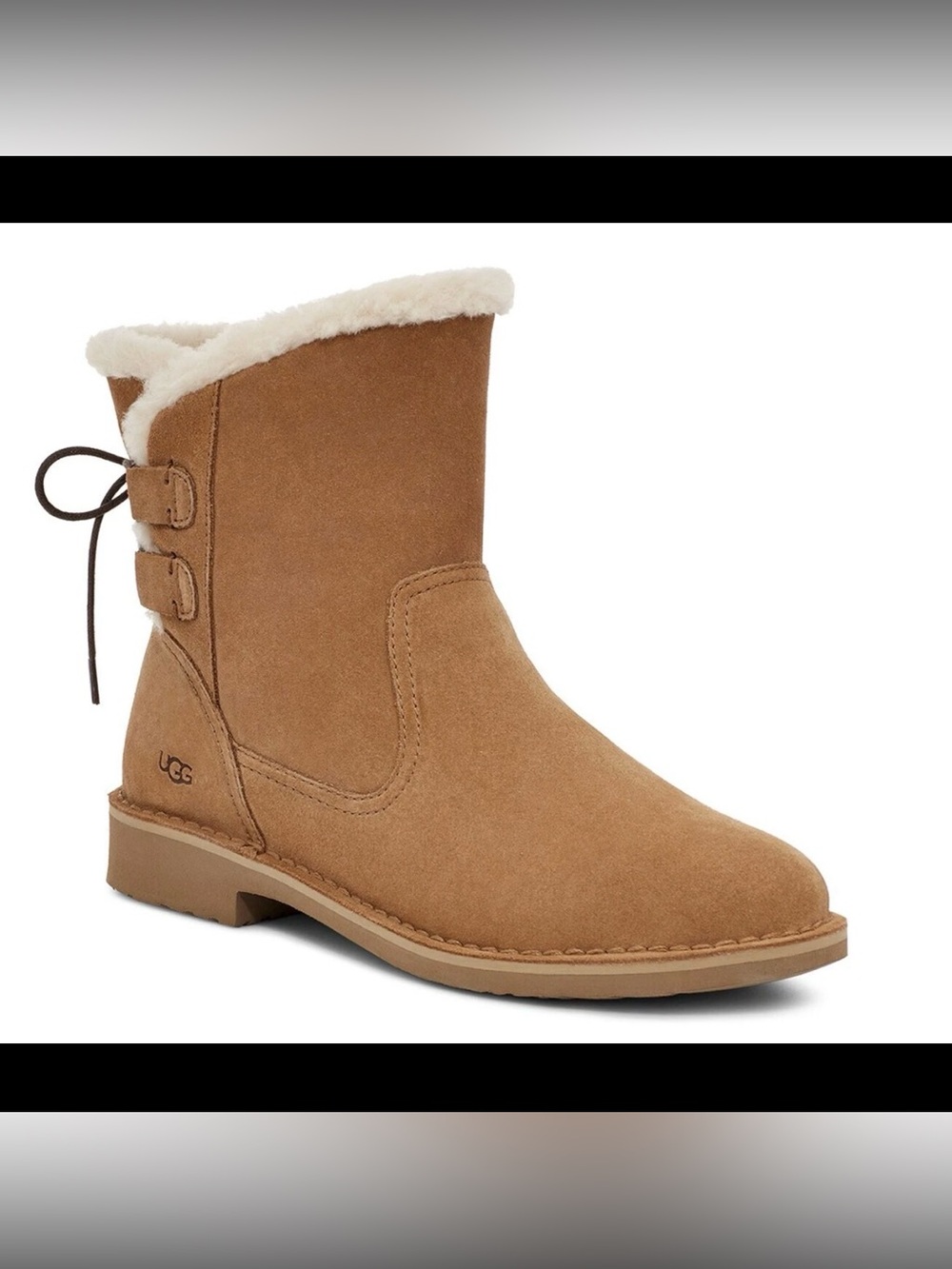 UGG Women's Naiyah Boot Chestnut Size 8